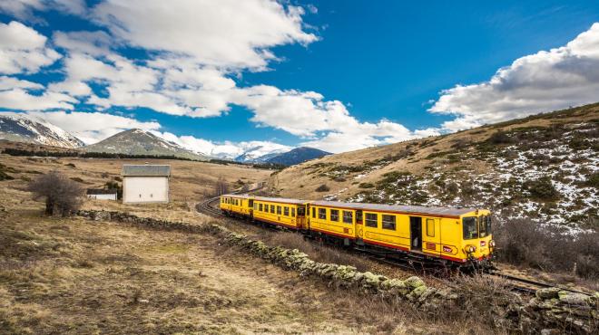 Le train jaune Le train jaune