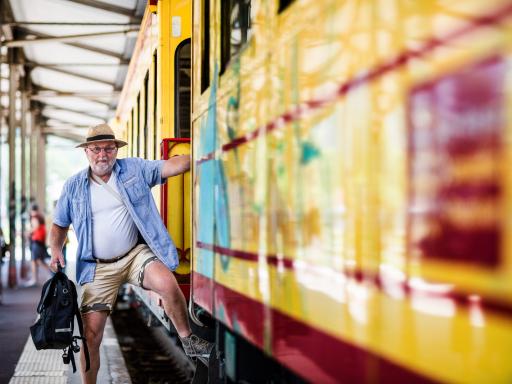 Le train jaune Le train jaune