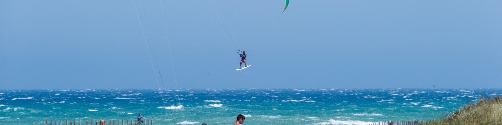 Kitesurf dans les Pyrénées-Orientales Kitesurf dans les Pyrénées-Orientales