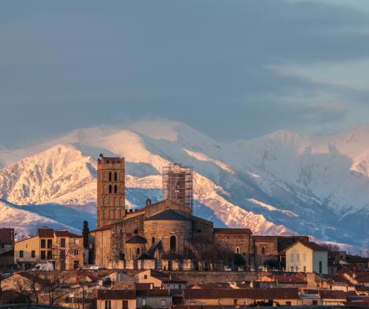 Elne et Canigou Elne et Canigou