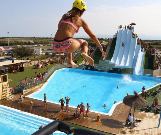 Waterjump à Torreilles Waterjump à Torreilles